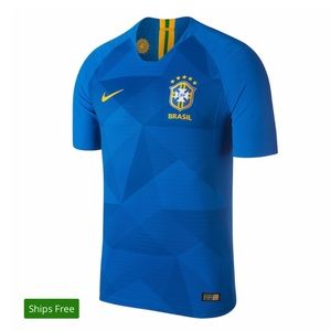 Mens Brazil Nike football jersey